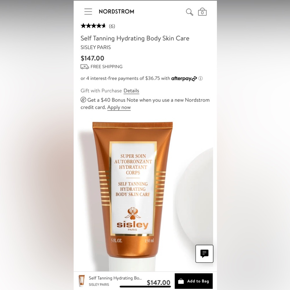 Self Tanning Hydrating Body Skin Care
SISLEY PARIS